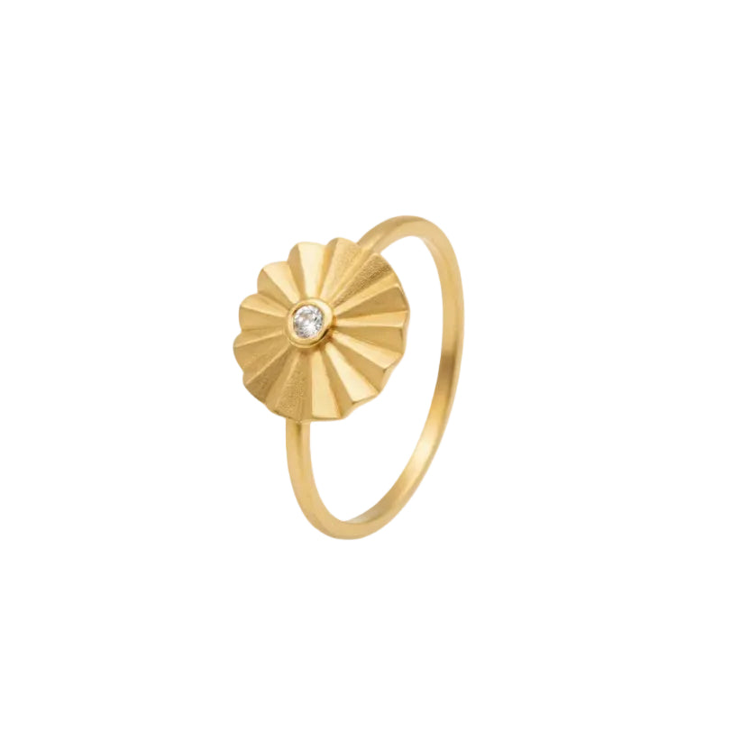 Ring "Solaris" - 585 Gelbgold
