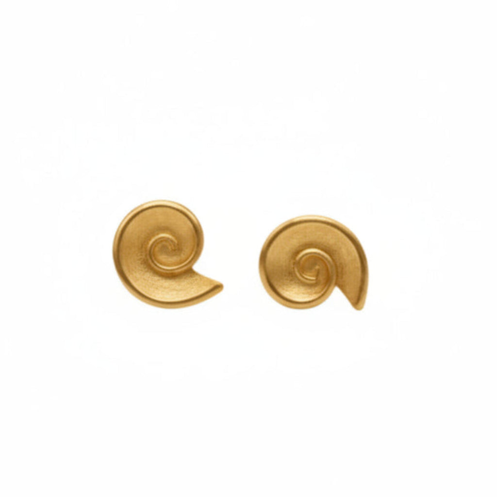 Ohrstecker "Spiroli" - 585 Gelbgold