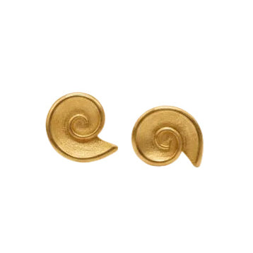 Ohrstecker "Spiroli" - 585 Gelbgold