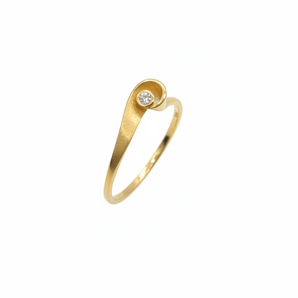 Ring "Eterna" - 585 Gelbgold