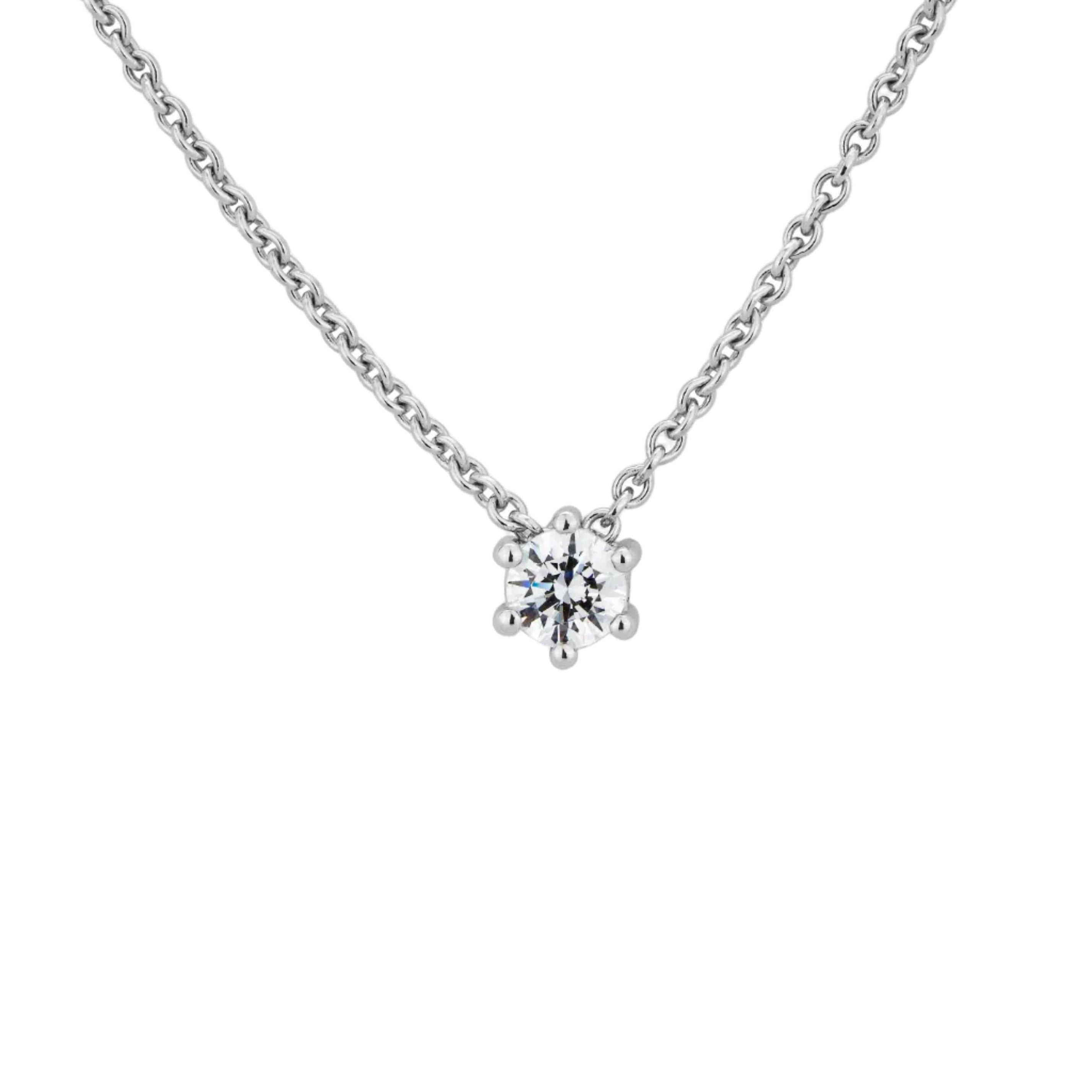Collier "Uno Pura" in 585 Weißgold