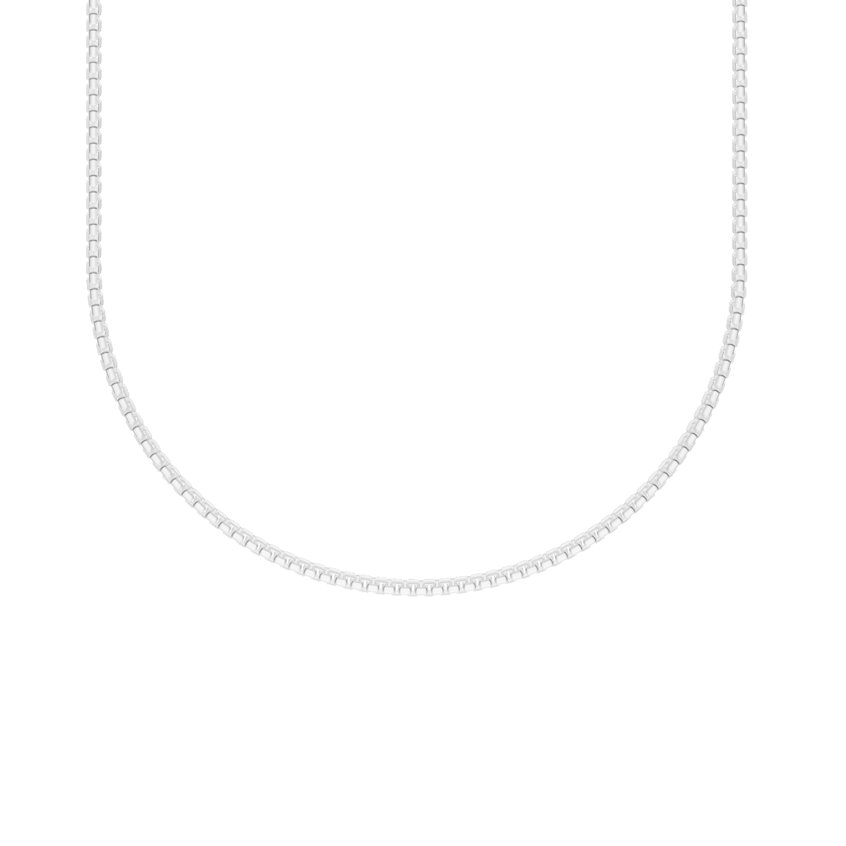 Veneziakette Weißgold