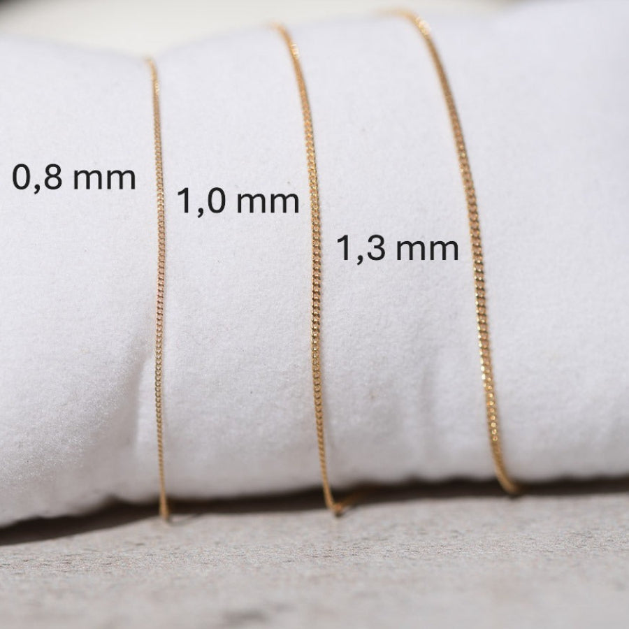 Panzerkette Gelbgold