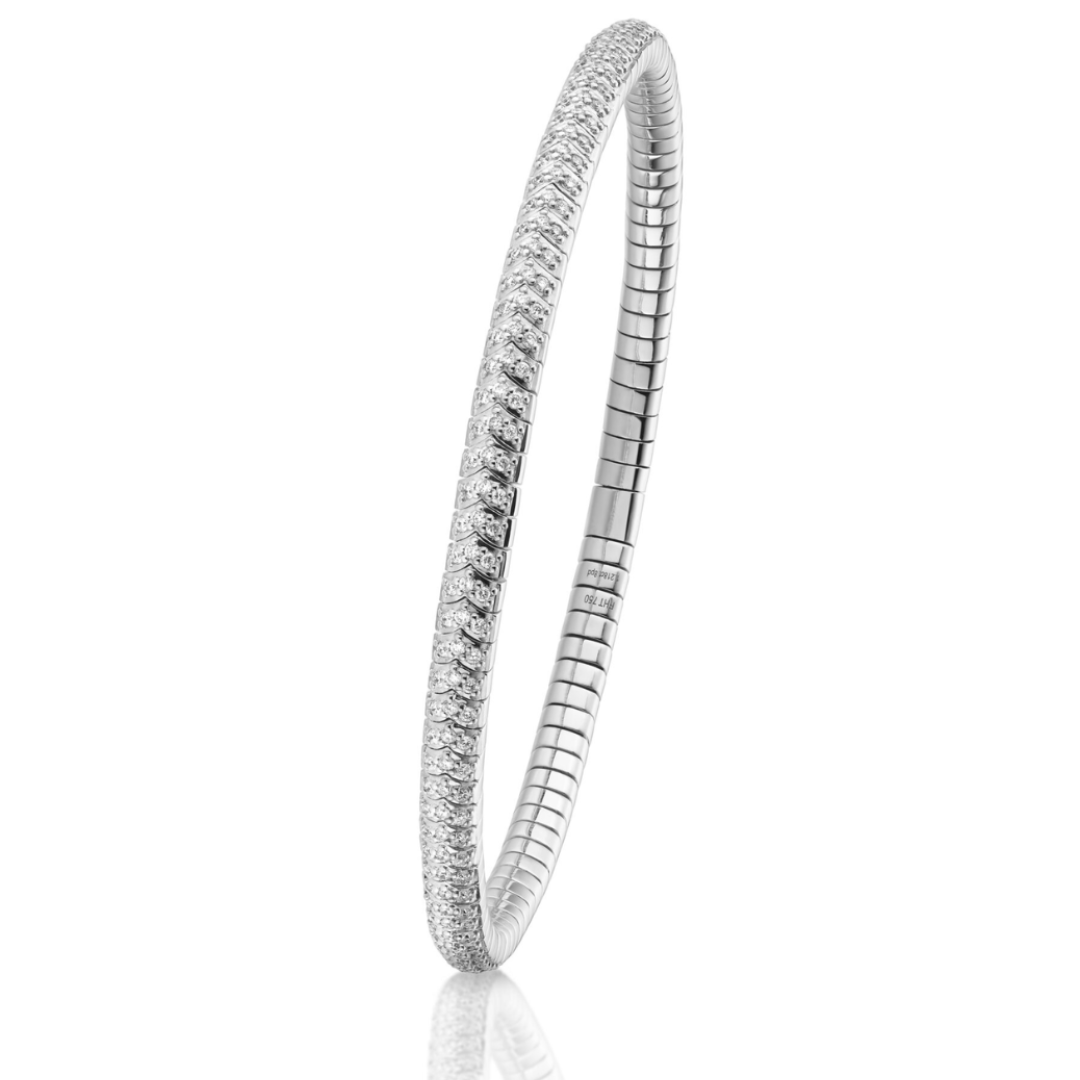 Damenarmband "Dara" - 750 Weißgold