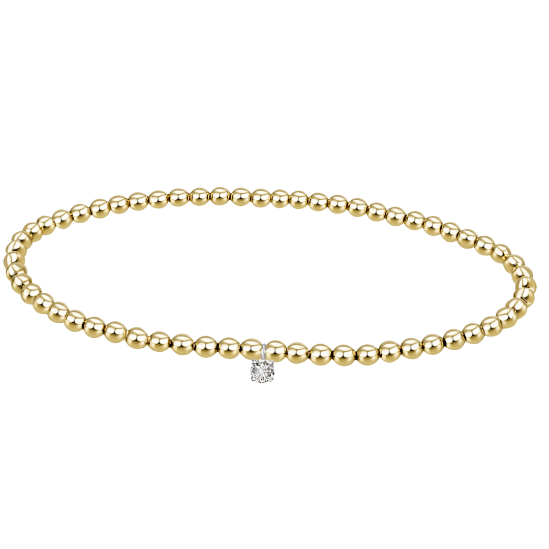 Armband "Vario" - 585 Gelbgold/Weißgold