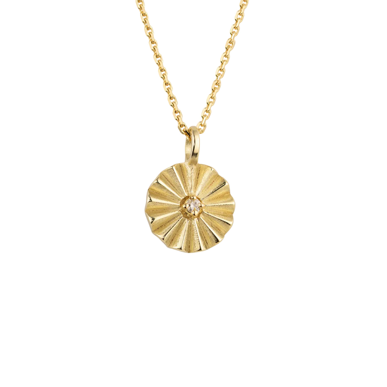 Anhänger "Solaris" - 585 Gelbgold