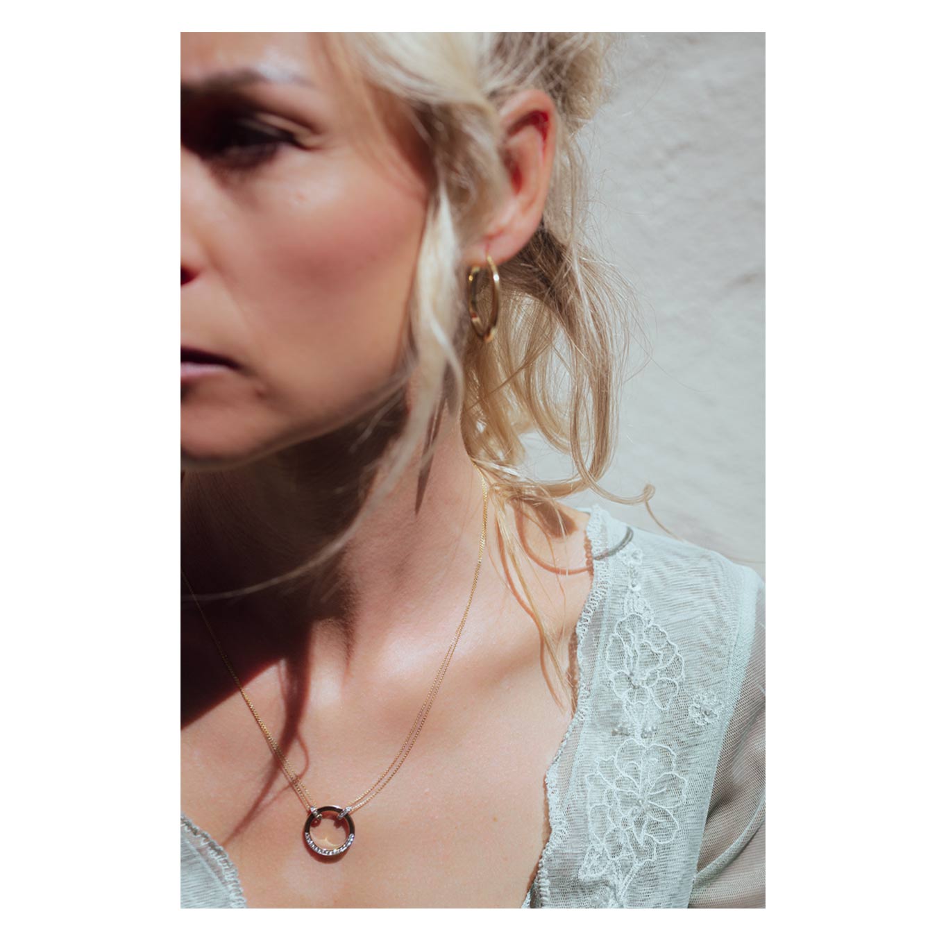 Collier - 585 Gelbgold / Weißgold