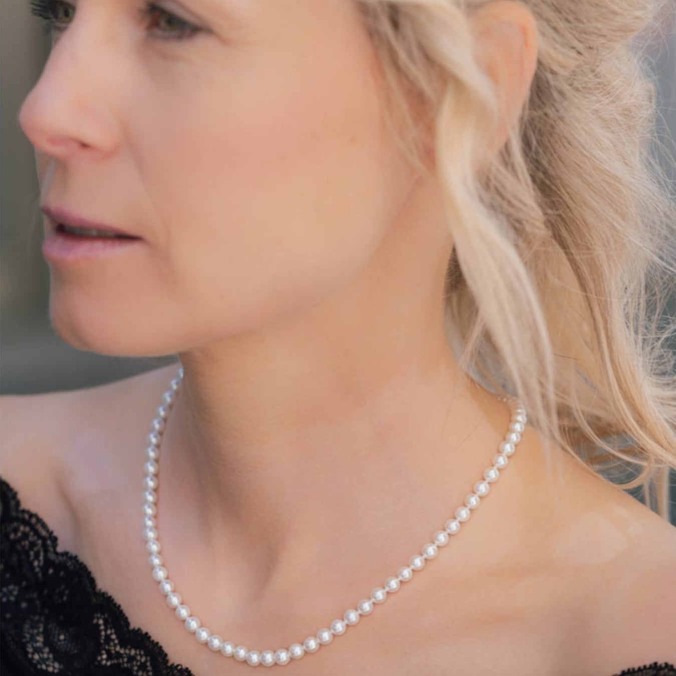 Perlenkette "String"