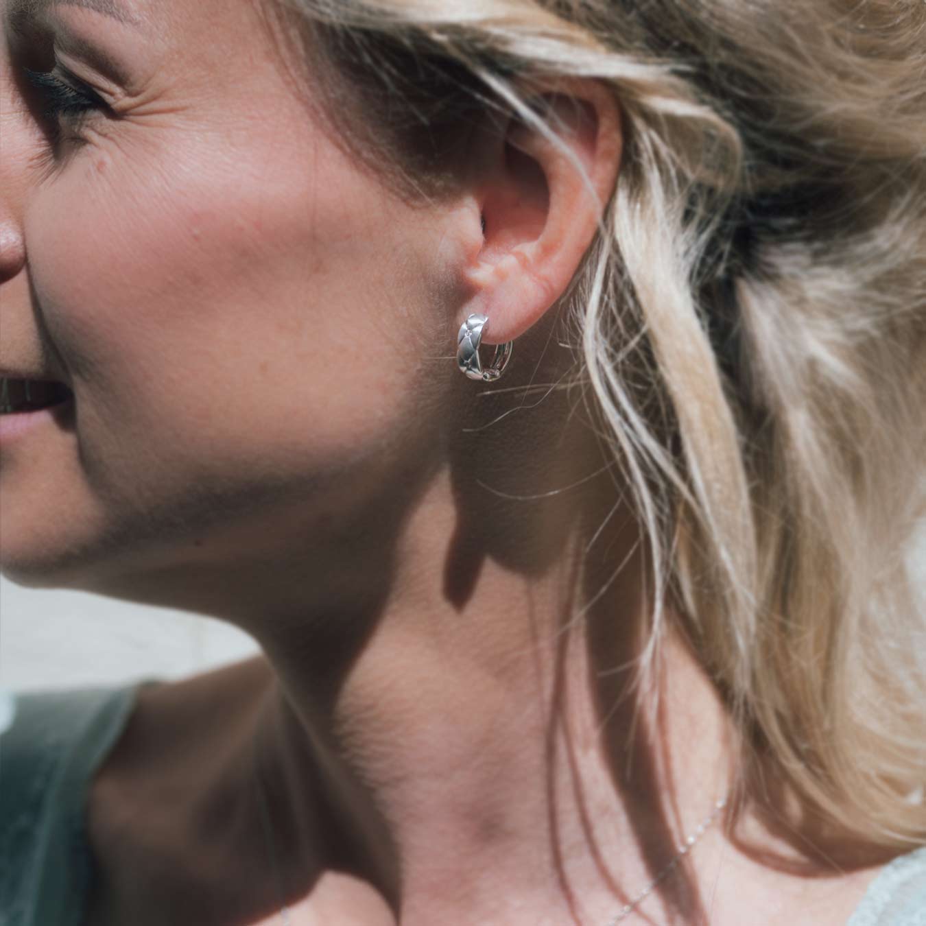 Creolen "Chester" - 585 Gold