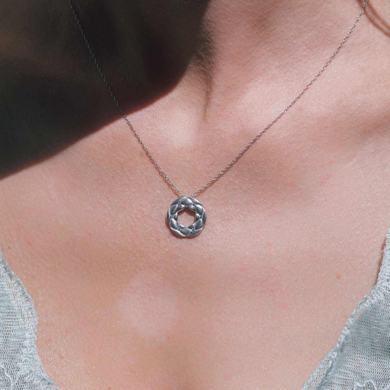 Anhänger "Chesterfield" mit Brillanten