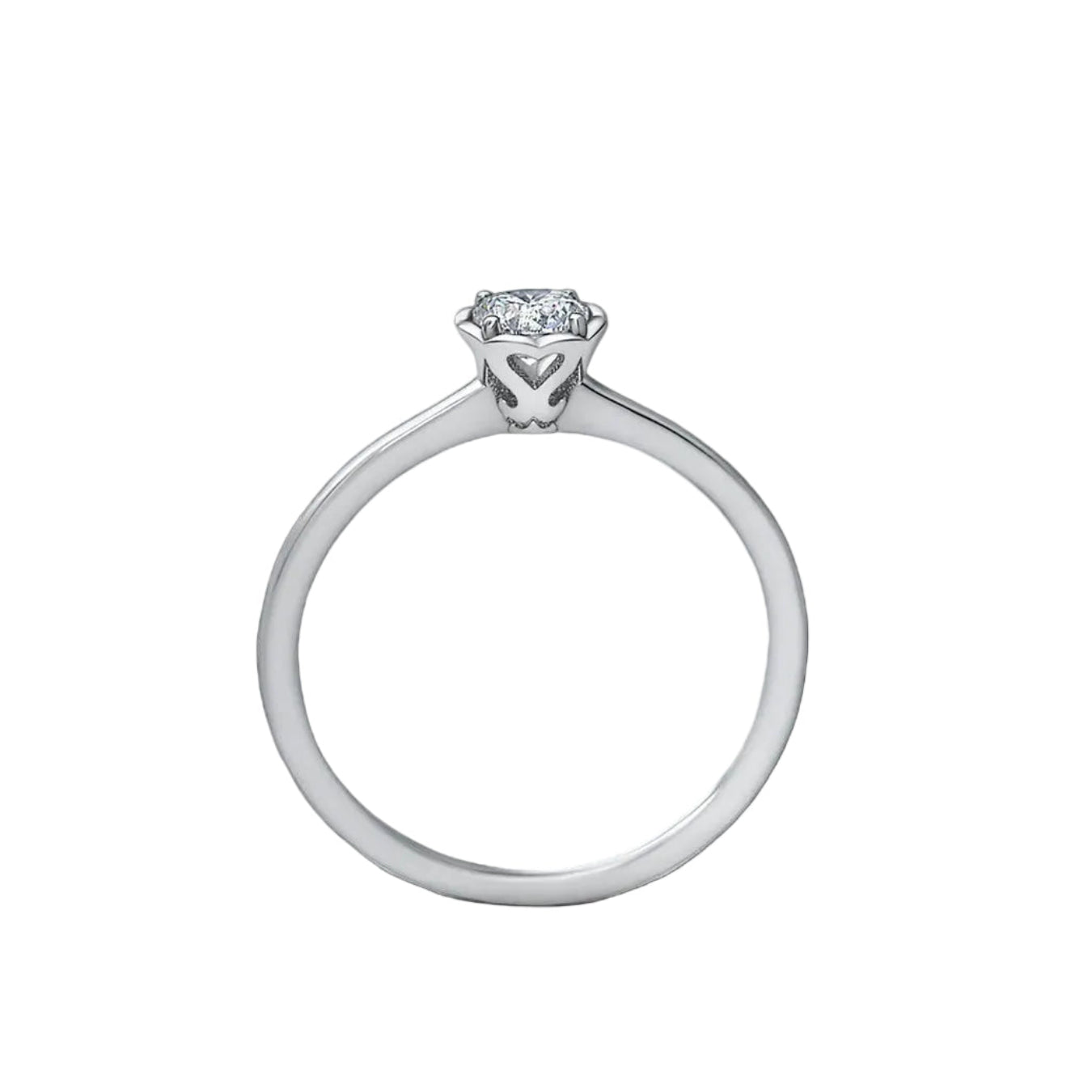 Ring "Herzlichst" - 585 Weißgold