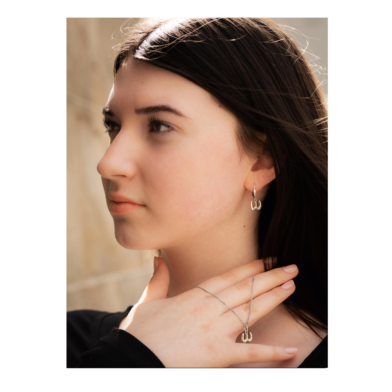 Horaffenanhänger - Silber