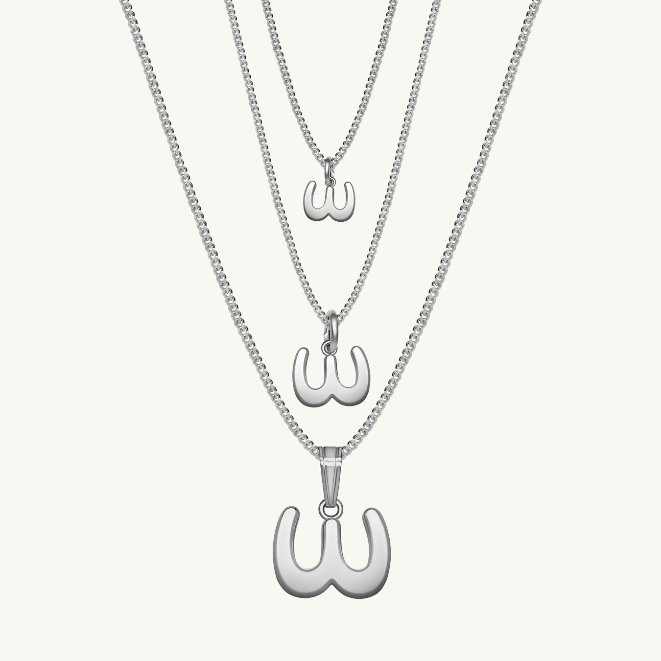 Horaffenanhänger - Silber