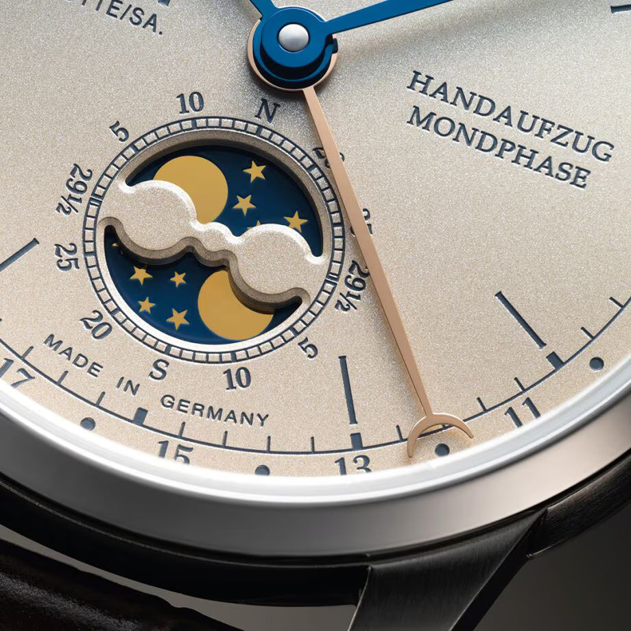 Union Glashütte 1893 Johannes Dürrstein Edition Doppelmondphase