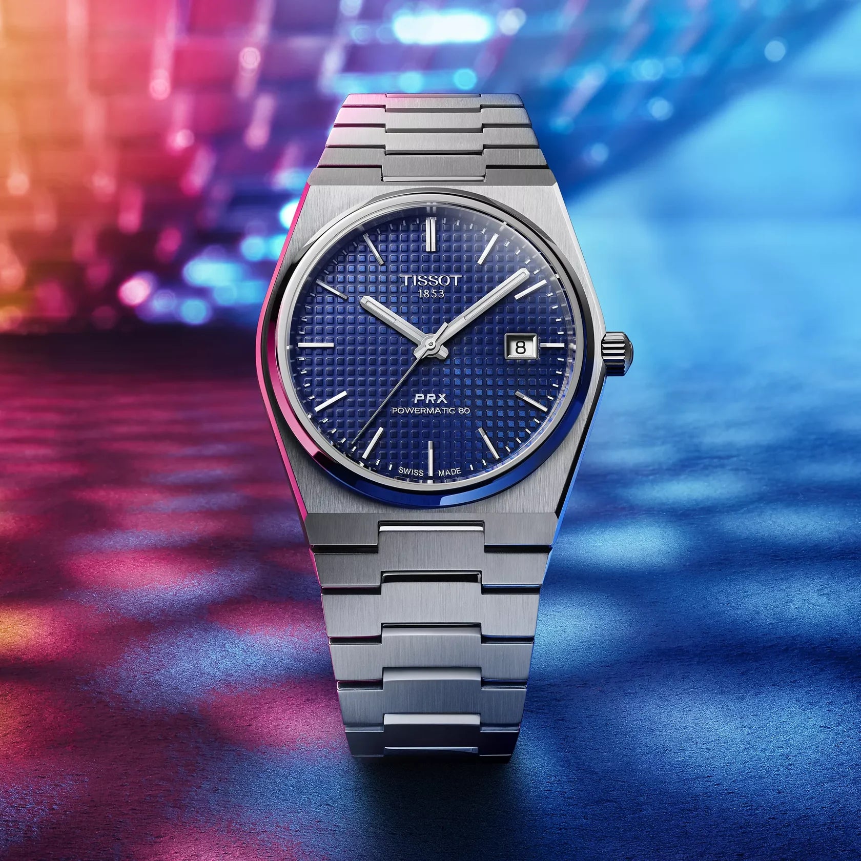 Tissot PRX Powermatic 80 40mm Blau