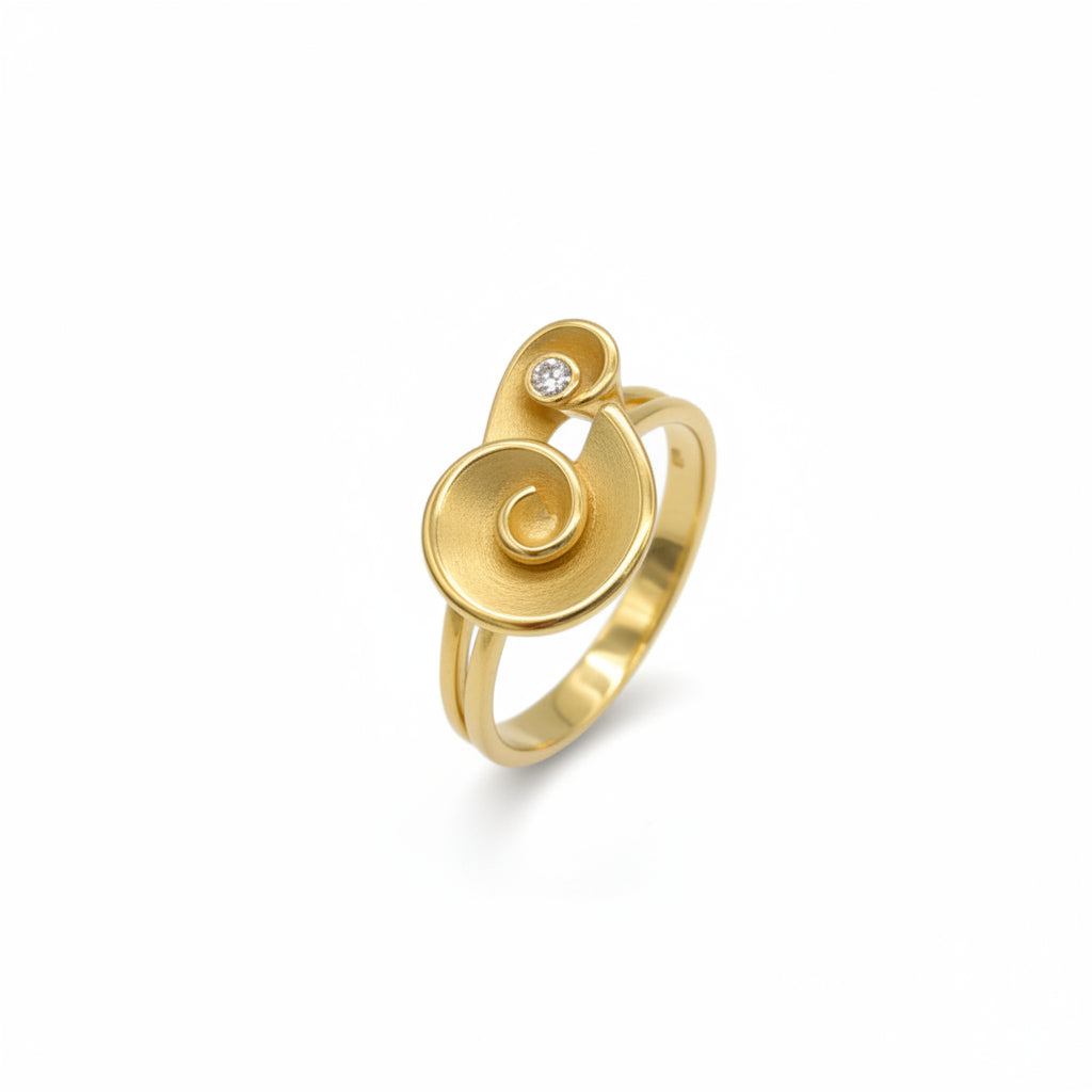 Ring "Eterna" - 585 Gelbgold