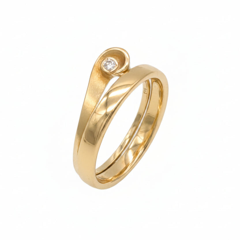Ring "Eterna" - 585 Gelbgold