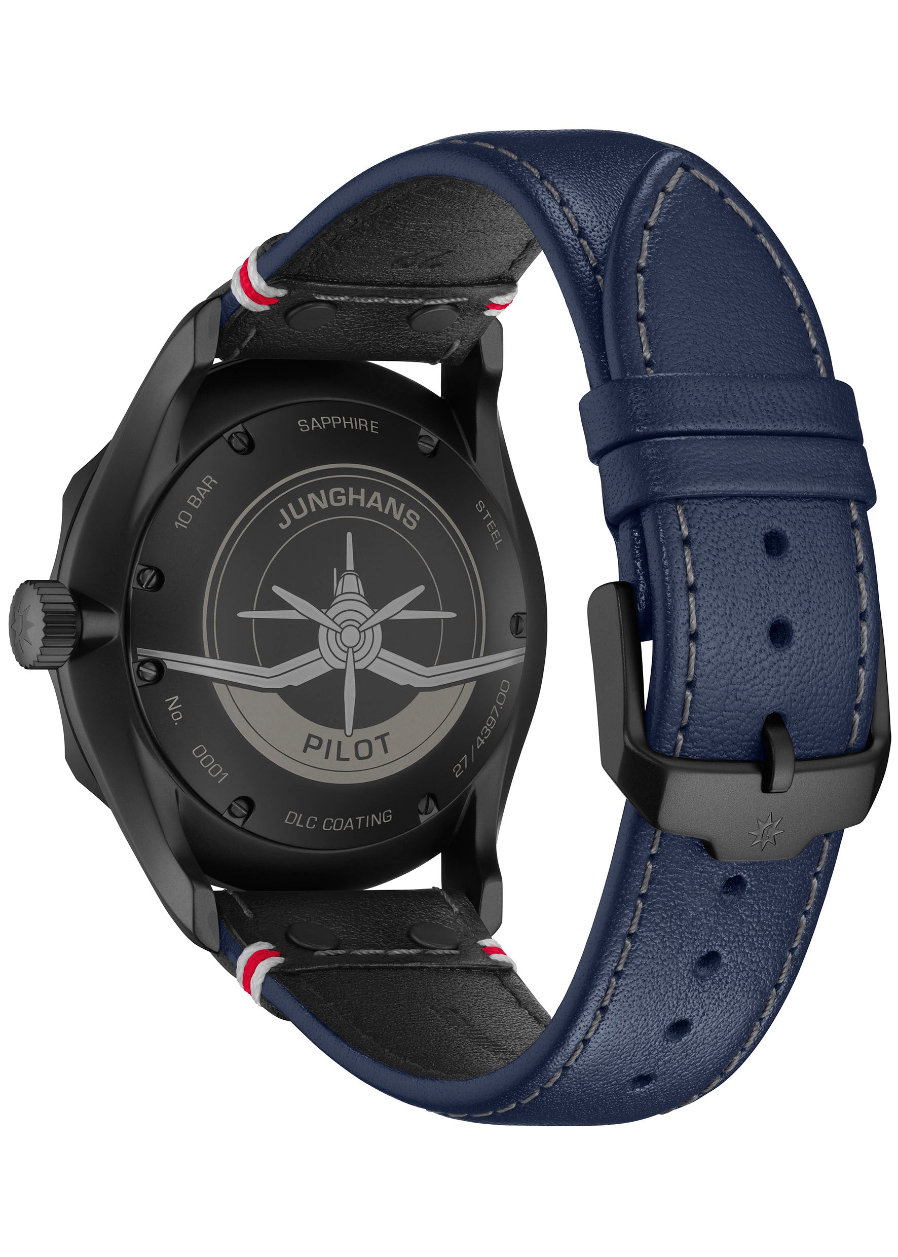 Junghans Herrenuhr Meister Pilot Automatic