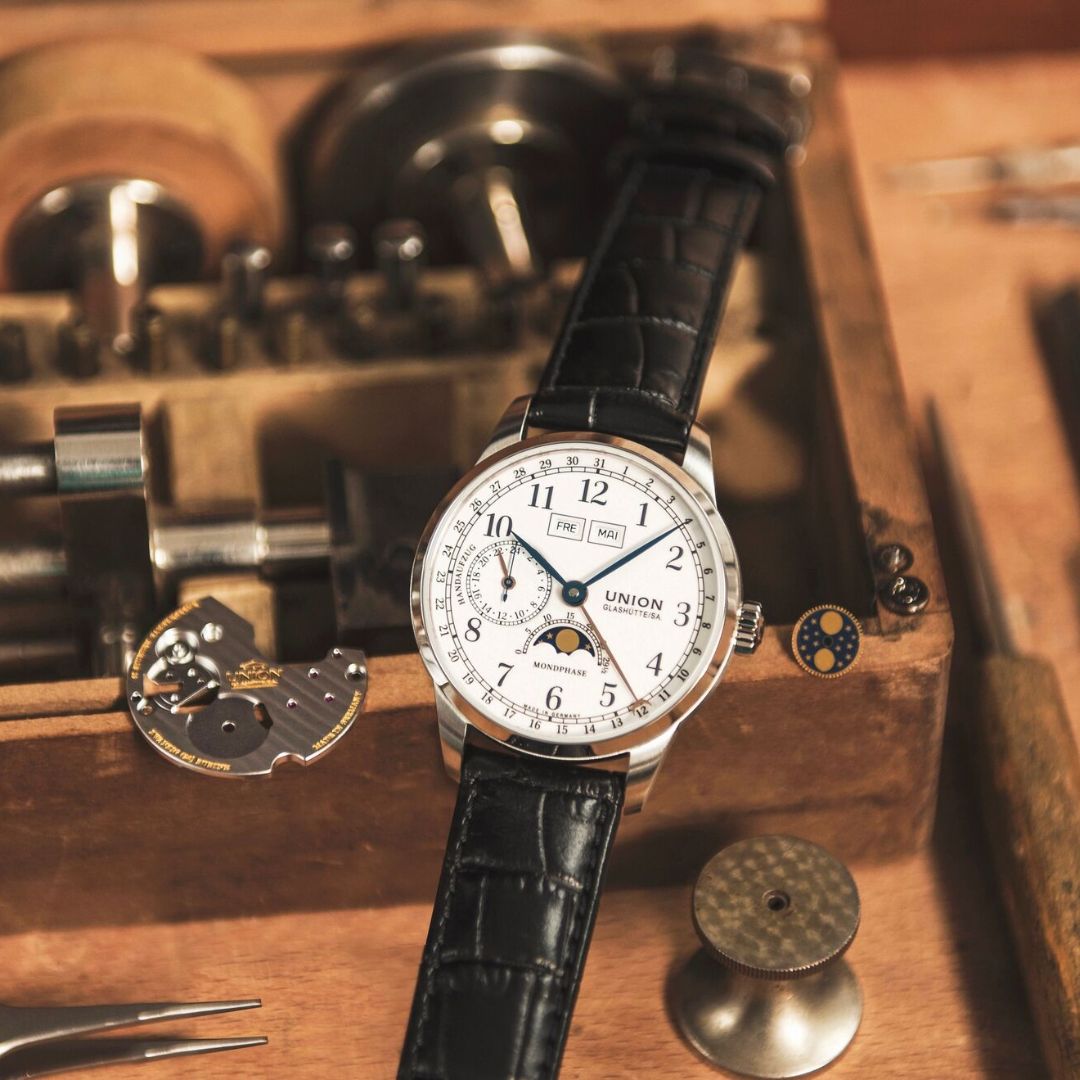 Union Glashütte 1893 JOHANNES DÜRRSTEIN EDITION MONDPHASE