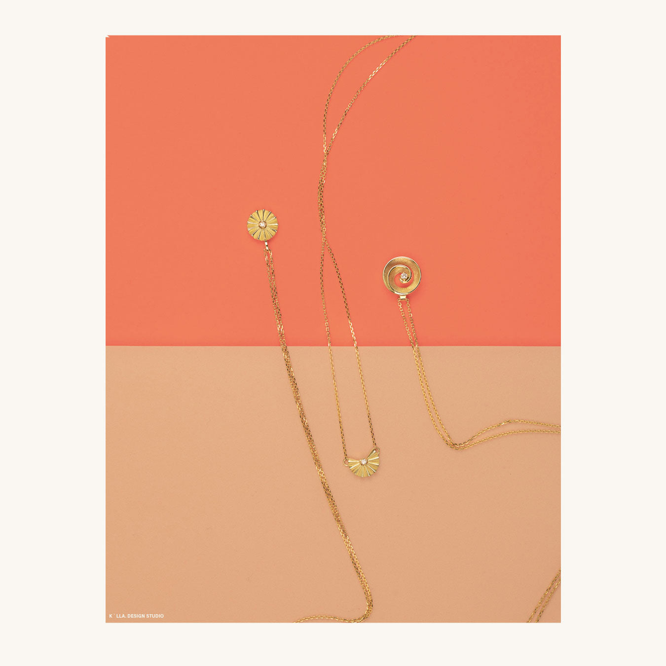 Anhänger "Solaris" - 585 Gold