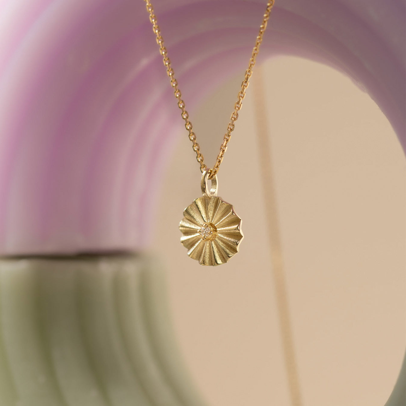 Anhänger "Solaris" - 585 Gold