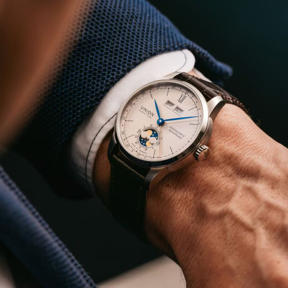 Union Glashütte 1893 Johannes Dürrstein Edition Doppelmondphase