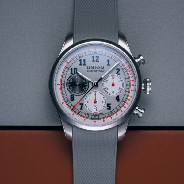 Union Glashütte Belisar Chronograph Grau – Bild 4