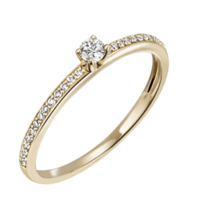 Frank Trautz Ring mit Brillanten