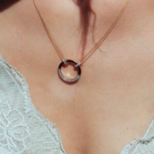 Collier – 585 Gelbgold / Weißgold