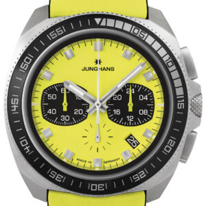 Junghans 1972 Chronoscope Quarz Lemon limitierte FIS Edition